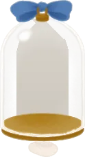 リボン付きガラスドームヘッドの画像