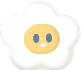 お花のきぐるみ・頭の画像