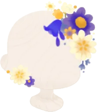 咲き誇る花々の画像