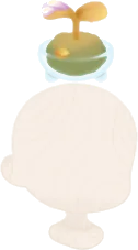 頭乗せプラントポットの画像