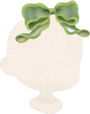水草のようなリボンの画像