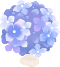 大きな紫陽花ヘッドの画像