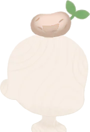頭のせじゃがいもの画像