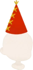 大きなとんがり帽の画像