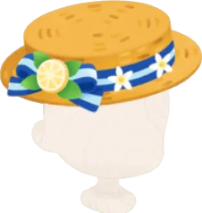レモンのカンカン帽の画像