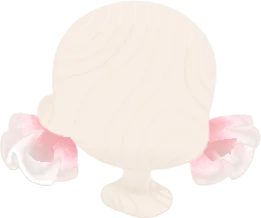 金魚の尾ひれリボンの画像