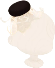 趣のある黒帽子の画像