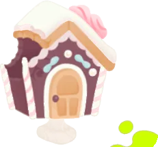 かじられたヘクセンハウスヘッドの画像