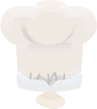 コック帽ヘッドの画像
