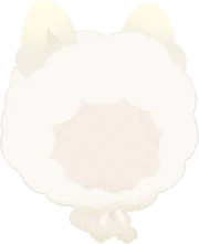 もこもこ雲フードの画像
