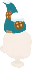 ハウスニット帽・緑の画像