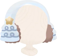 クリスマスツリーイヤーマフの画像