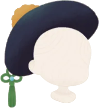 仙人見習いの帽子の画像