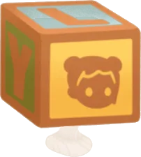英字ブロックヘッドの画像