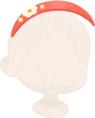 レトロなカチューシャの画像
