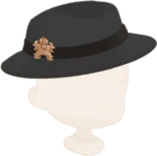 エンブレム付きハットの画像