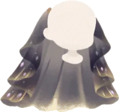 金と鉱石で彩られたベールの画像