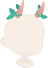 蔓草を纏う角の画像