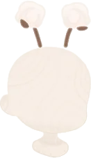 ぴょこんと綿花の画像