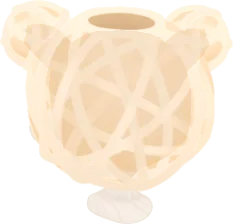 干し草ボールヘッドの画像