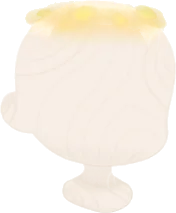 木漏れ日のヘアアクセの画像