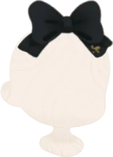 不思議な黒いリボンの画像