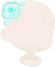霧の森の花の髪飾りの画像