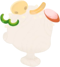 ナポリタントッピングの画像