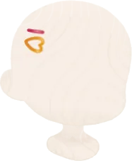 夕空カラーのワンポイントヘアピンの画像