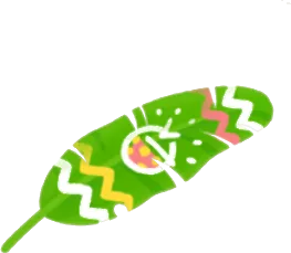 虫寄せの葉っぱの画像
