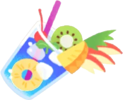 トロピカルドリンクの画像
