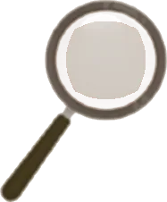 探偵の虫眼鏡の画像
