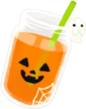 ハロウィンパッションジュースの画像