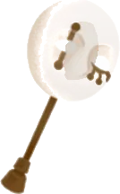 作りかけの人形パーツの画像