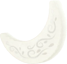 手持ち三日月のサシェの画像