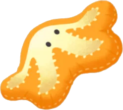 バナナビールのクッション・白の画像