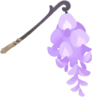 手持ちの藤の花の画像