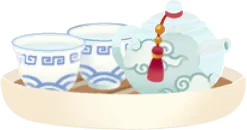 おもてなし茶器セットの画像