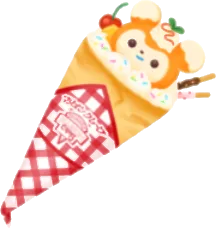 コラボ記念ピグミークレープの画像