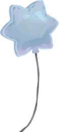 手持ち星形バルーンの画像