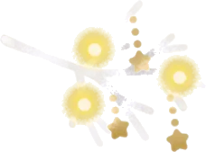きらめく小枝の画像