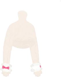 野苺ピンクレースカフスの画像