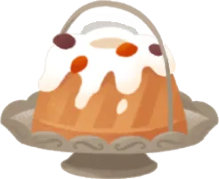 お茶会の手作りクグロフの画像