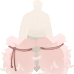 もこもこハンドマフの画像