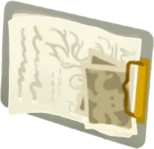 実験経過を記録した書類の画像