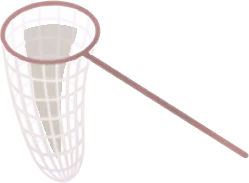 サンタさんハンティングネットの画像