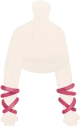 ピンクの蔓のブレスレットの画像