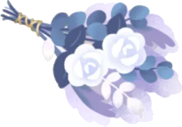 癒しの花束の画像