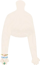 バワーストーンのブレスレットの画像