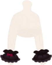 パティスリーのブラックカフスの画像